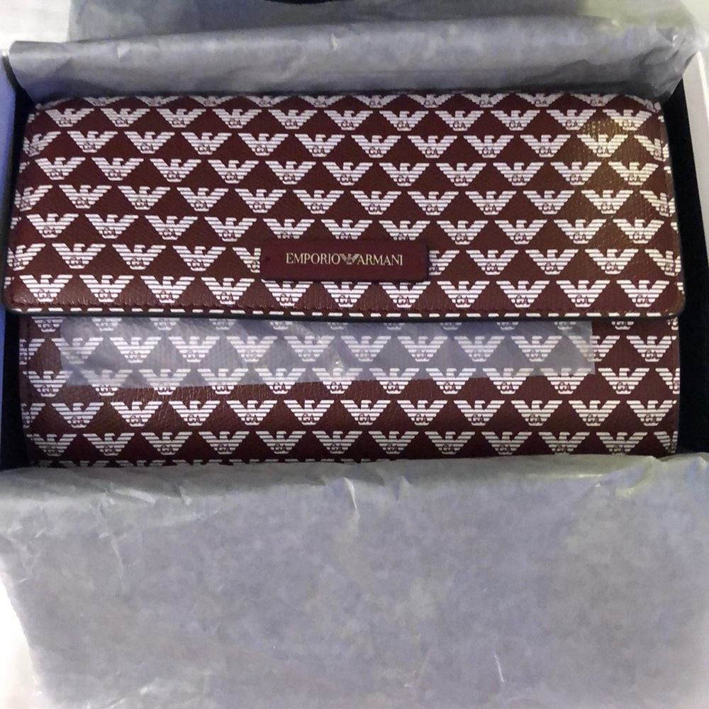 Emporio Armani chain wallet